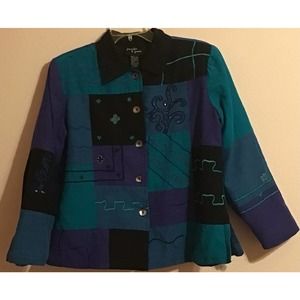 Vintage Jennifer & grace jacket shacket size medium